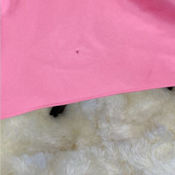 Alice + Olivia Rayni Satin Halterneck High Low Midi-Dress size 0 - Picture 9 of 11